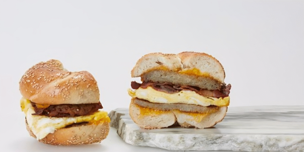 Bacon, Egg & Cheese at Leo's Bagel