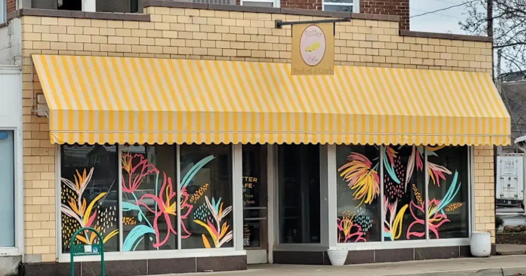 Exterior view of Butter Café Dayton – Best Breakfast Restaurants in Ohio