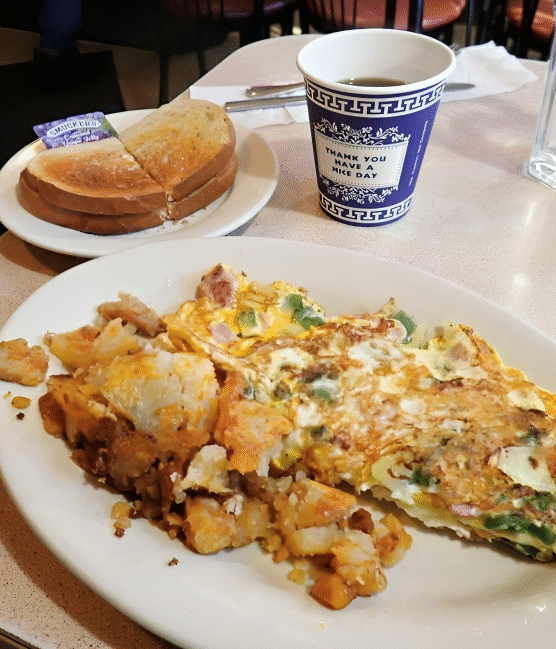 Classic Western Omelette at La Bonbonniere