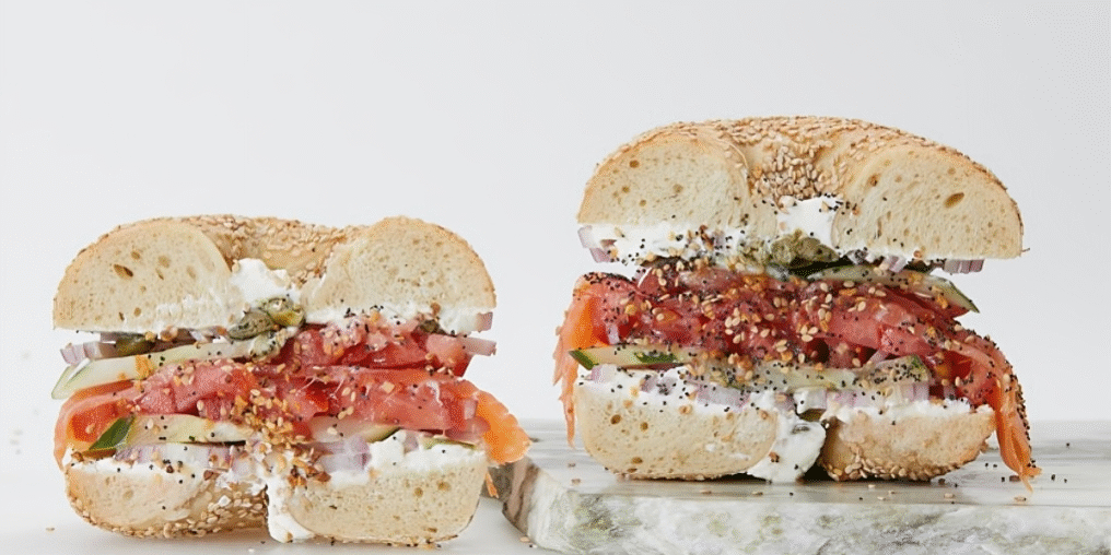 Nova Scotia Lox & Cream Cheese Bagel at Leo's Bagel